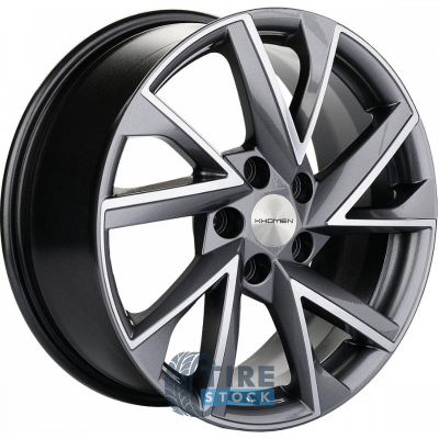 Khomen KNW 1714 7x17 PCD 5x114.3 ET 45 DIA 66.1 Gray-FP